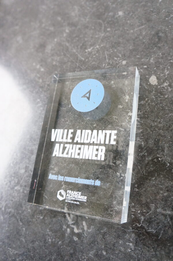 Trophée Plexiglas -France Alzheimer 62