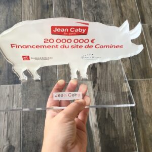 Trophées Plexiglas sur-mesure