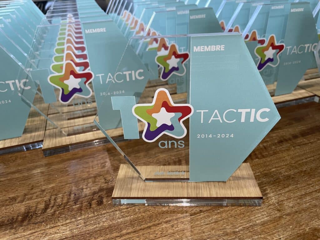 Trophée Hexagone 10 ans club TACTIC