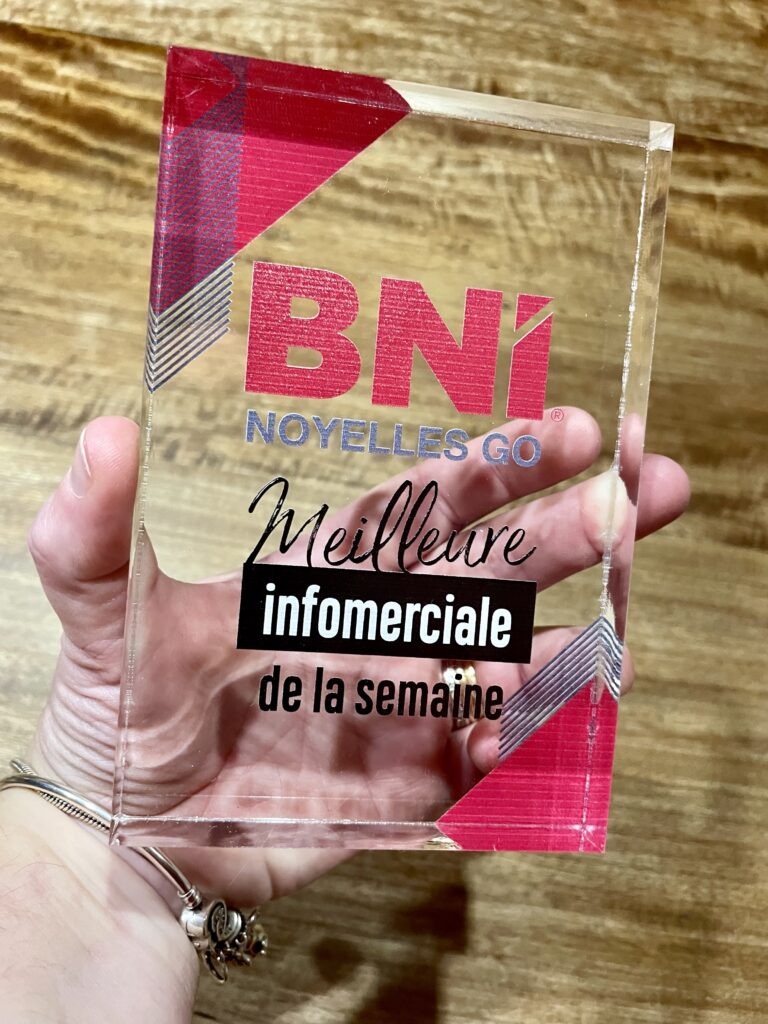 Trophée meilleure infomerciale - Noyelles Go